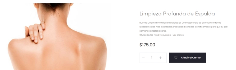 oferta de Limpieza Profunda de Espalda Neo Spa