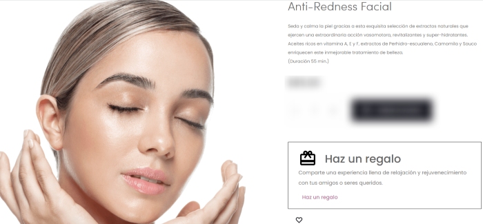 Anti-Redness Facial Tratamiento facial para pieles sensibles en Puerto Rico